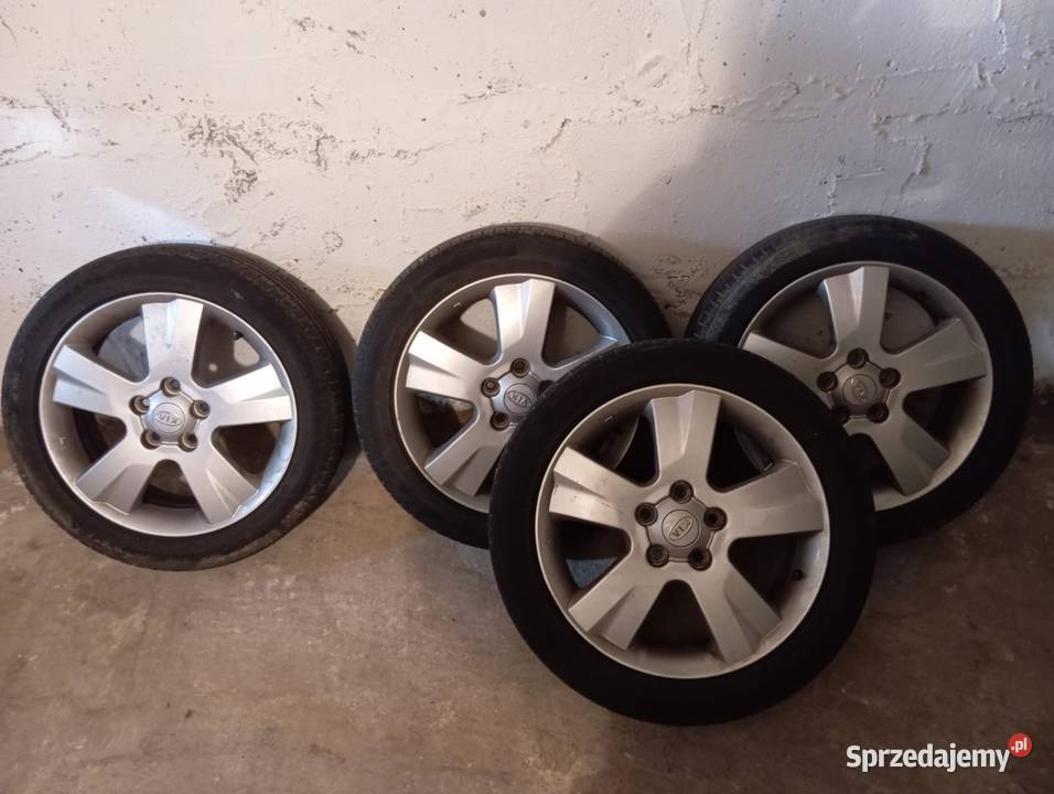 Komplet oryginalnych kół Kia Hyundai 5x1143 sprzedam
