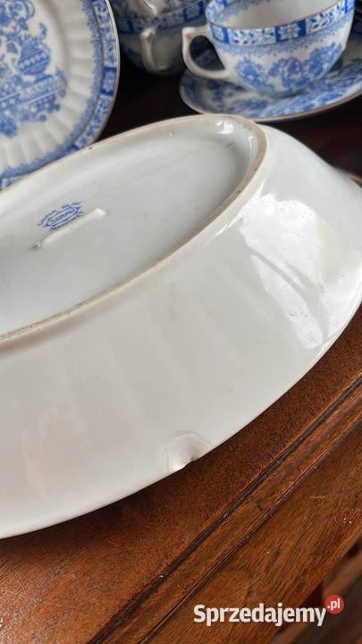 Półmisek SORAU China Blau Seria MARGRET Sygnat Gdańsk