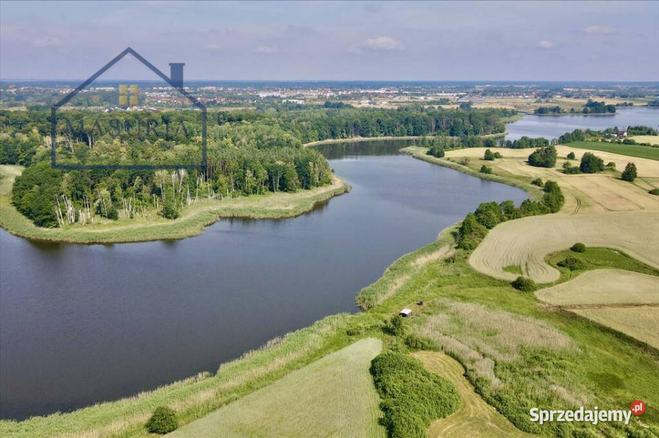 Wyjątkowa działka z linią brzegową jeziora Sprzedaż Dziarny sprzedam