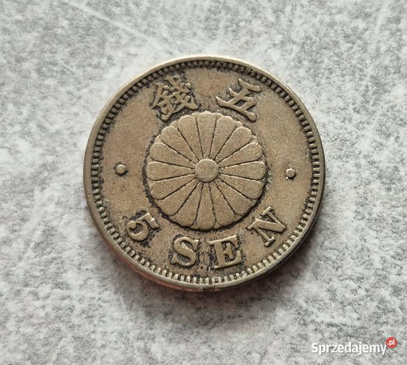 130 JAPONIA 5 Sen 1894 r łódzkie Wola Kruszyńska
