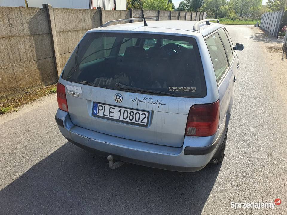 Sprzedam Volkswagen Passat b5 19 wielkopolskie Brenno
