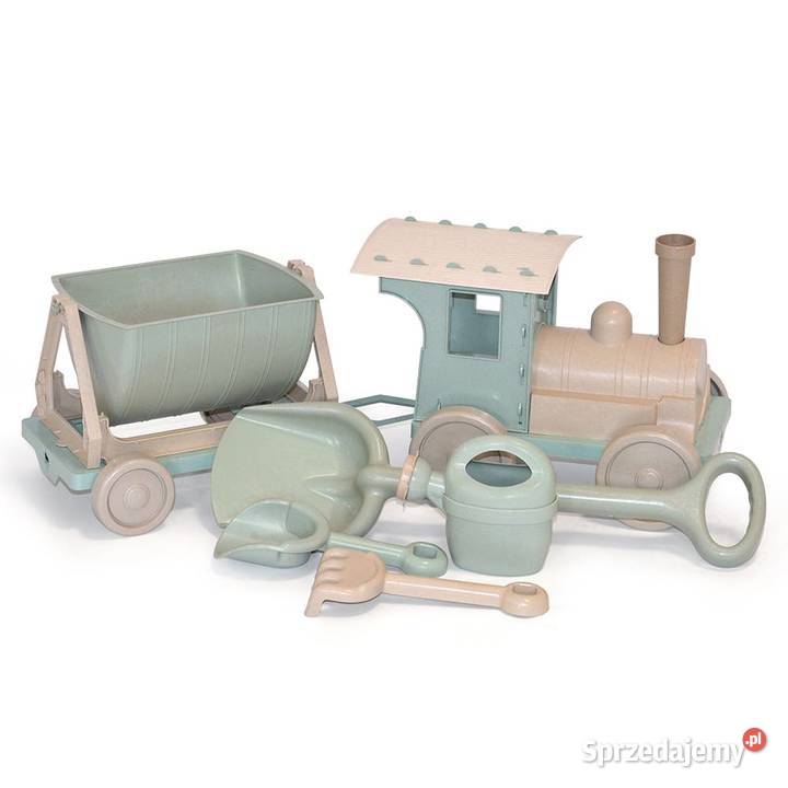 zabawki do piaskownicy Pociąg Plus pastelowy Kraków