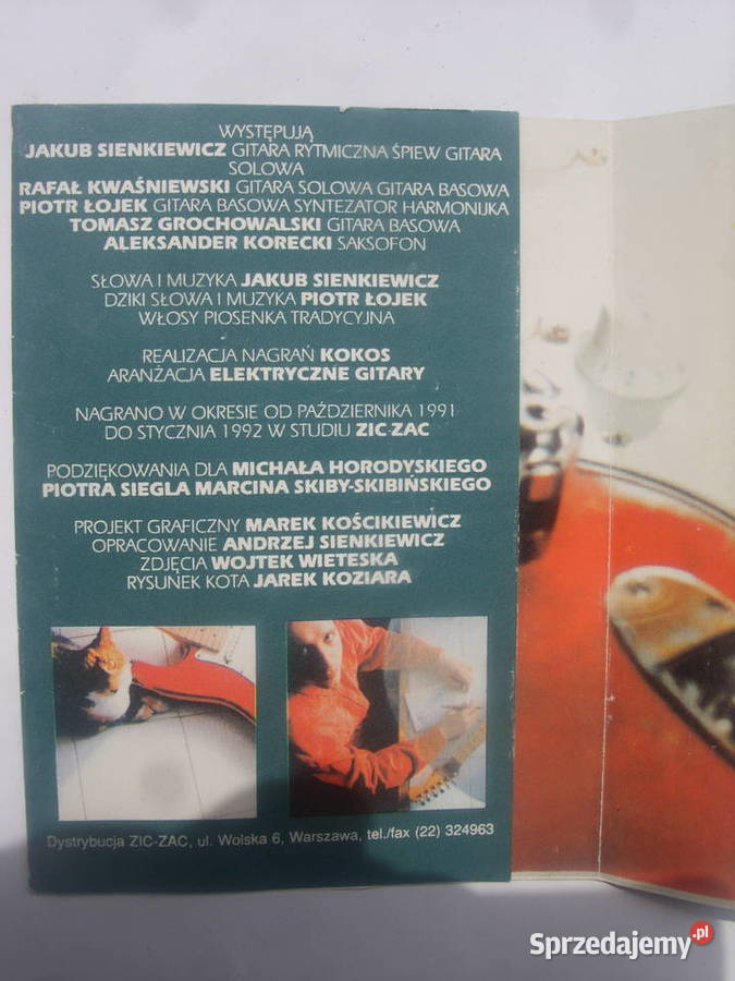 Kaseta ELEKTRYCZNE GITARY WIELKA RADOSC 1991 Wołów