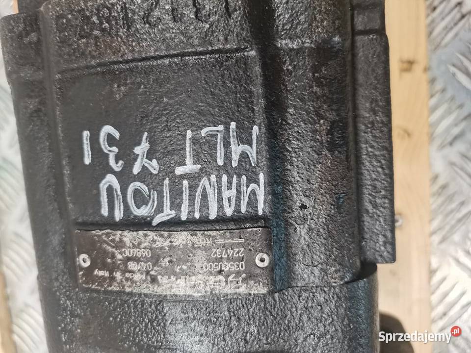 Manitou MLT 731 Pompa robocza Casappa 03580500 wielkopolskie Wilkowo