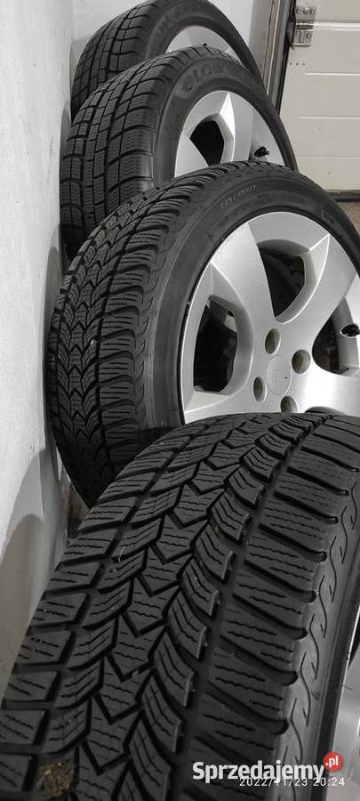 Koła zimowe 22545R17 4x108 Peugeot 3008 czujniki Lędziny