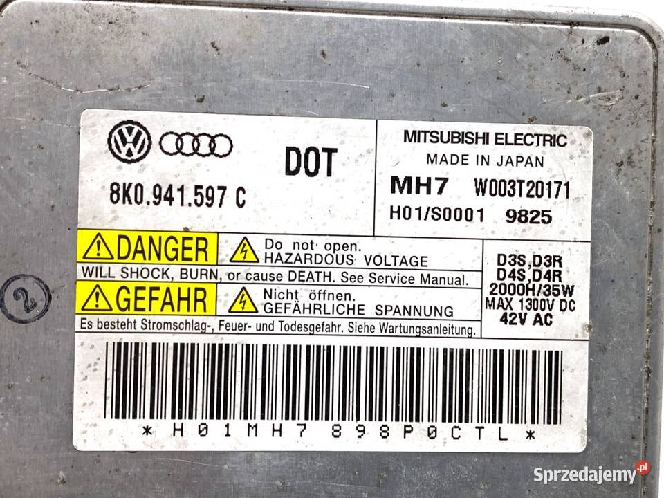 PRZETWORNICA XENON AUDI Q5 8R 8K0941597C 0817 podkarpackie