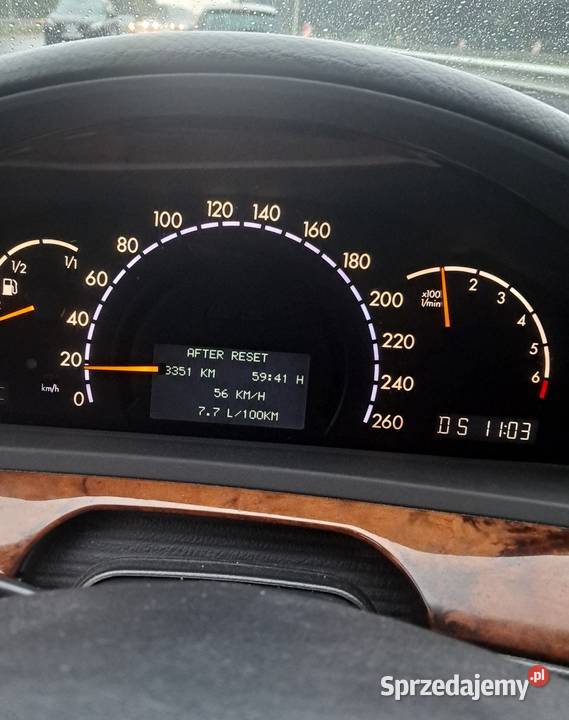 MercedesBenz S320 benzynalpg srebrny Pruszków