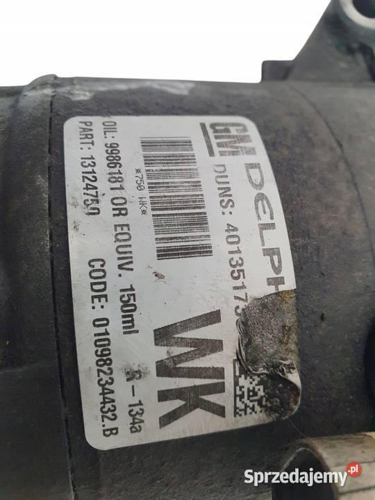 SPRĘŻARKA KLIMATYZACJI Opel Astra III H 16 18