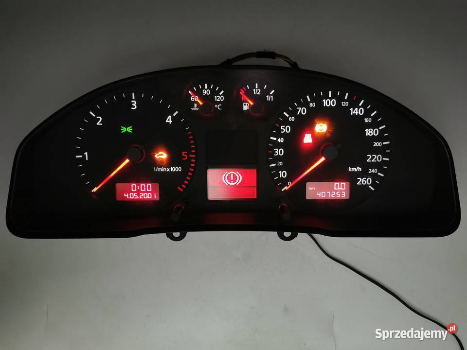 Licznik Zegary FIS Audi A4 B5 Lift 19 TDI mazowieckie Wyszków