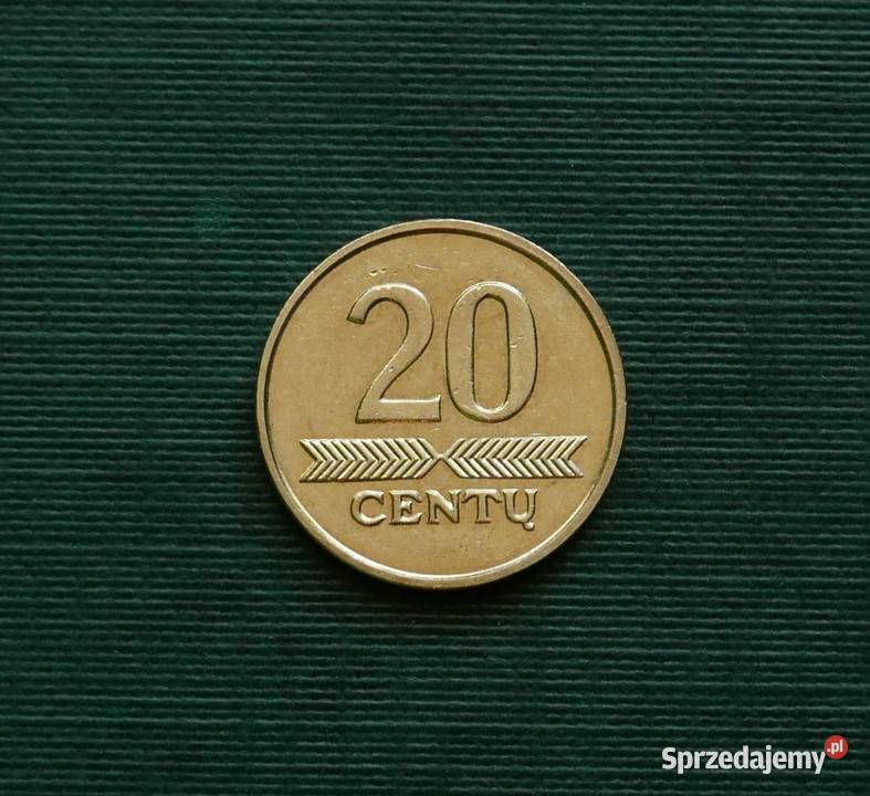 Litwa 20 centów 2007r Gliwice sprzedam