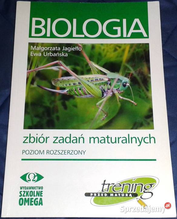 Biologia Zbiór zadań maturalnych Rozszerzony M Chełm sprzedam