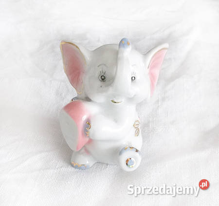 mały słoń z porcelany Bydgoszcz