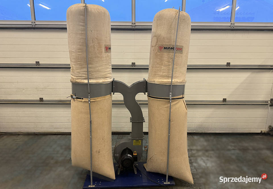 Odciąg trocin dwuworkowy Maktek Sierakowska Huta