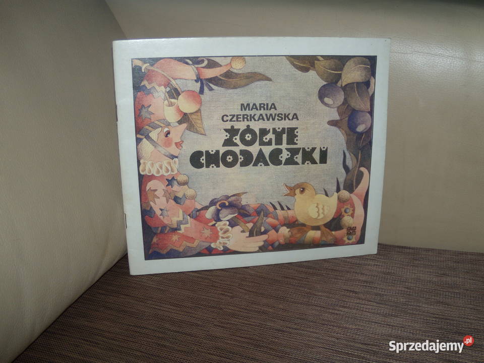 Żółte chodaczki Maria Czerkawska miękka Warszawa