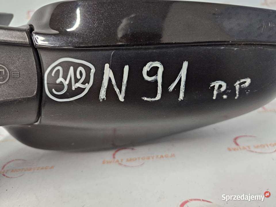 CAYENNE I 7L5 12r lusterko prawe 6pin czarne osobowe świętokrzyskie Kielce