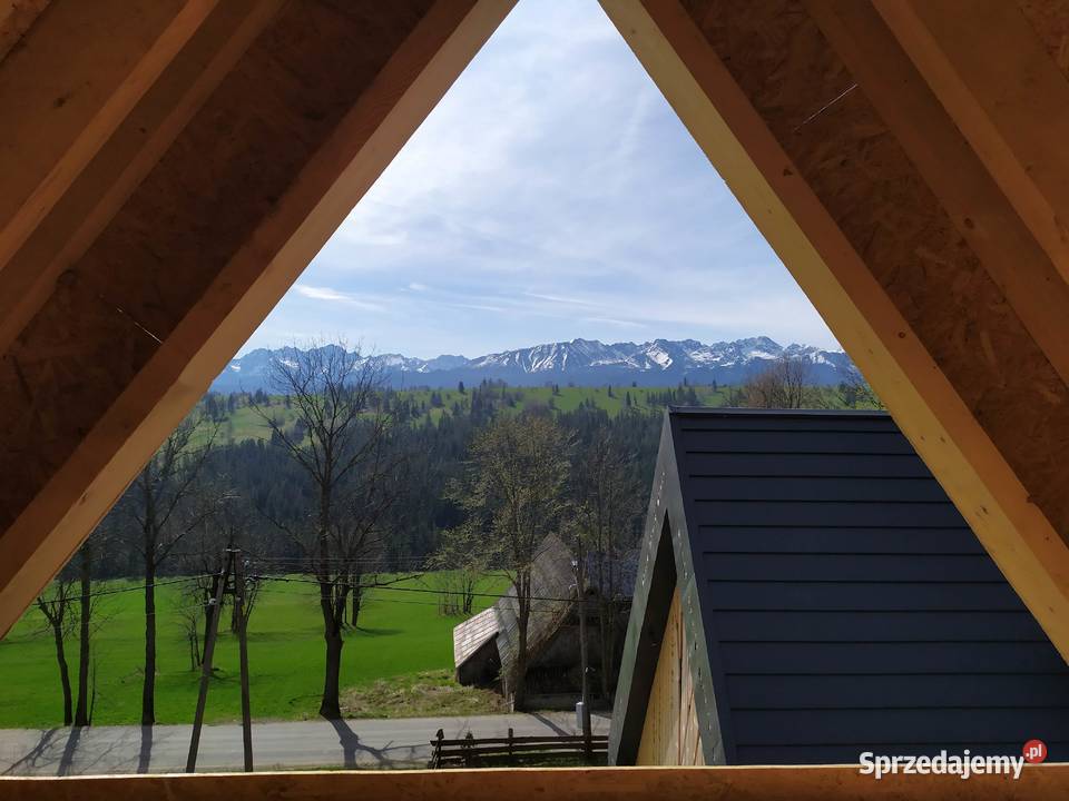 Nowy dom jednorodzinny z widokiem na Tatry