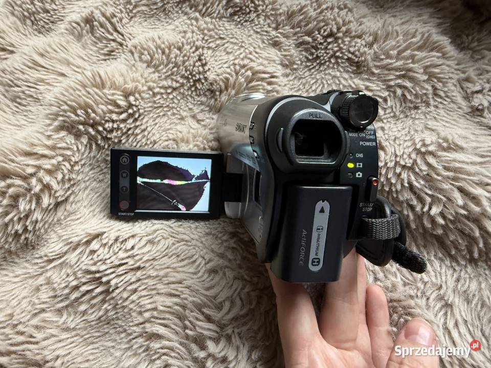 Kamera cyfrowa Sony dcrdvd106 vintage futerał Sosnowiec