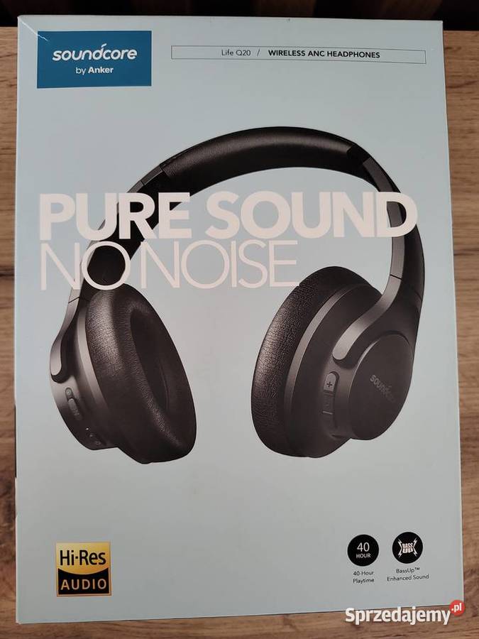 Słuchawki bezprzewodowe soundcore Life Q20 Czerniejów-Kolonia