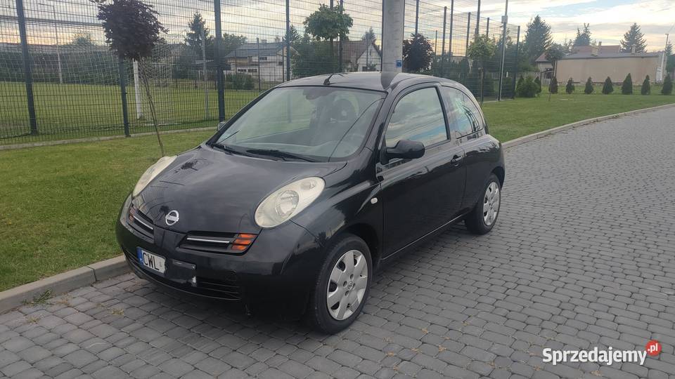 Nissan Micra K12 15 Diesel 2003r Małe spalanie Micra kujawsko-pomorskie Brześć Kujawski