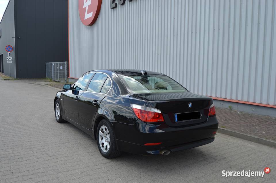 BMW E60 520d M47 niski przebieg salon wspomaganie kierownicy
