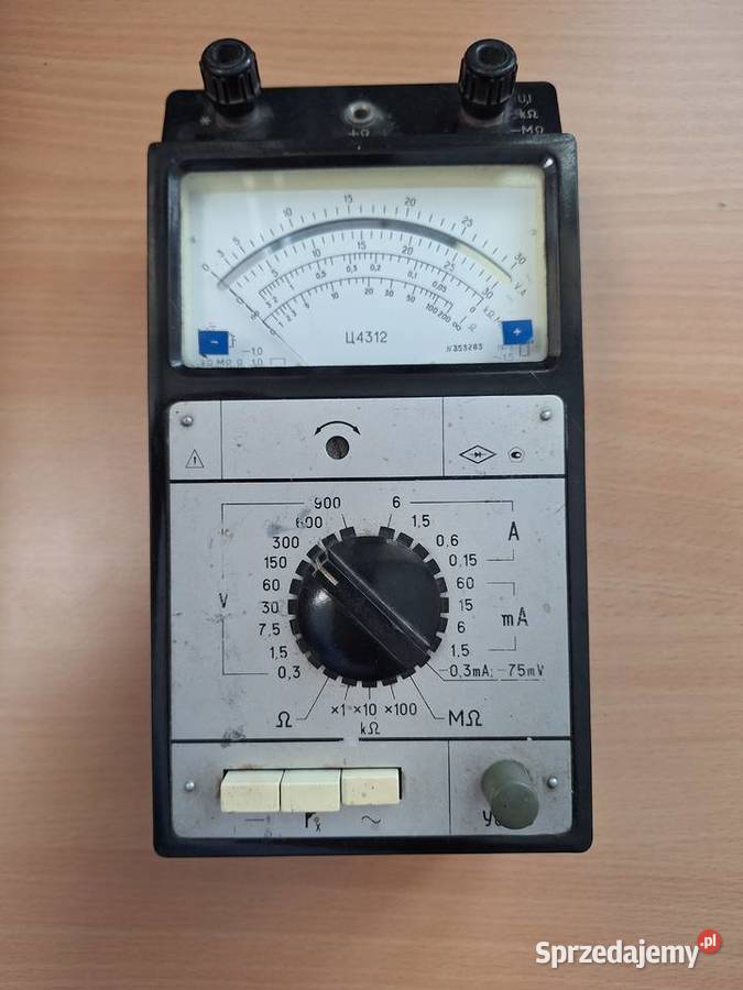 To analogowy miernik uniwersalny C4312 produkcji Łódź sprzedam