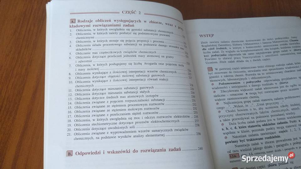Chemia szkół średnich w zadaniach Maria Gdańsk