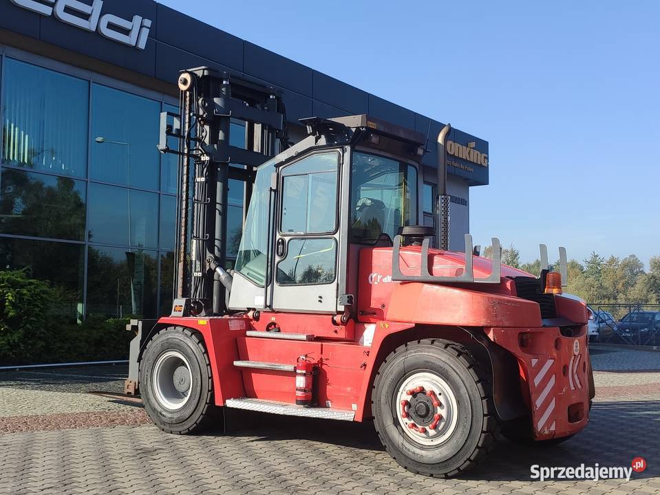 Wózek widłowy Kalmar DCE 1206 12 t kabina pełna diesel małopolskie Kęty