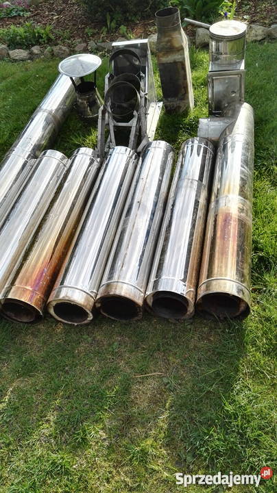 KOMIN wysokotemperaturowy z nierdzewki