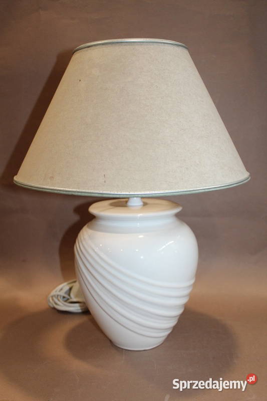 Biała porcelanowa lampka 248a Porcelana i szkło Szczecin