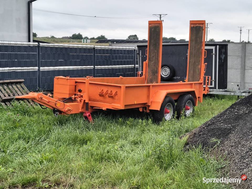 Przyczepa pod koparkę 3500kg Bytom