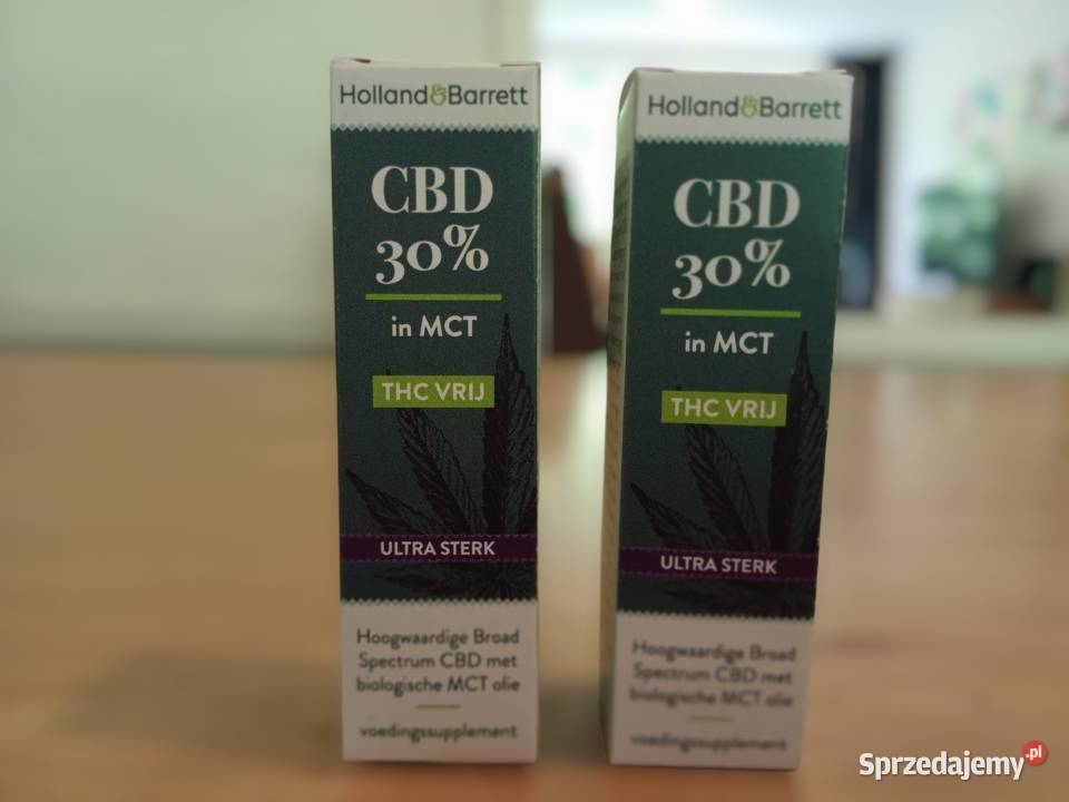 Olejek CBD Holland Barrett 30 MCT 10ml łódzkie Łódź