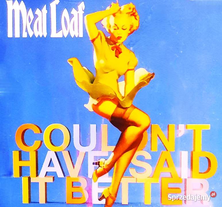 CD Nowe Album 2 X CD MEAT LOAF Couldnt Have Said śląskie Gliwice sprzedam