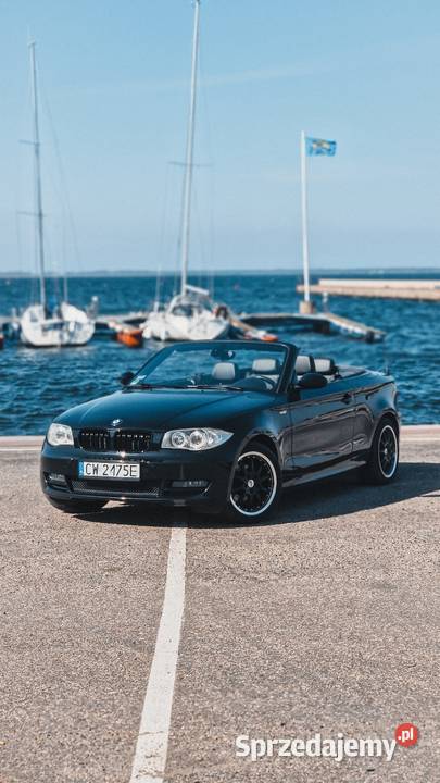BMW 1 Automat Cabrio 2009r Skóry Xenon Windshot Wejherowo sprzedam