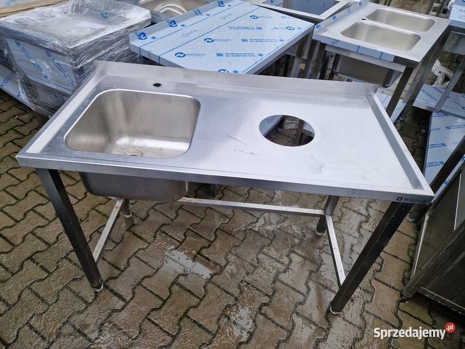 ZLEW GASTRONOMICZNY 1 KOMOROWY Z OTWOREM NA Ostrów Wielkopolski
