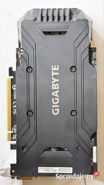 Kart graficzna Gigabyte GeForce GTX 1060 Karty graficzne Ostrowiec Świętokrzyski sprzedam