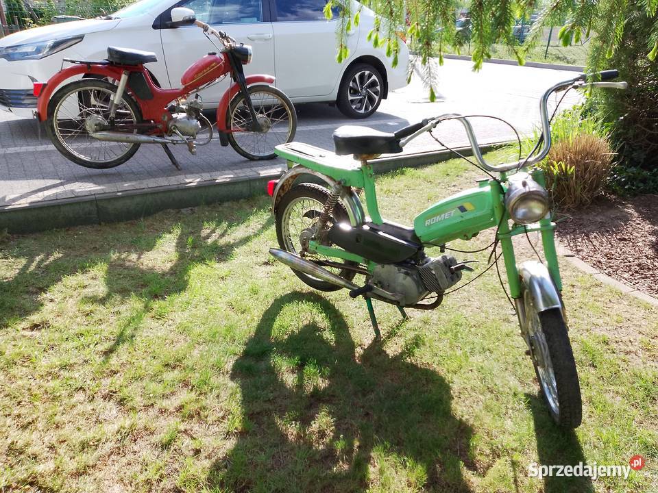 Motorower Romet M780W Silnik pali wielkopolskie Plewiska