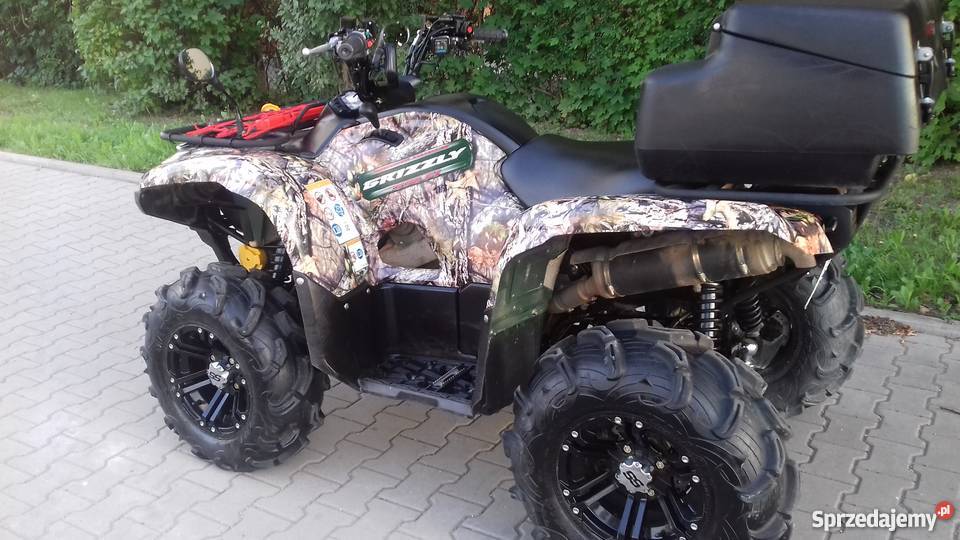 Yamaha Grizzly 550 mocno doinwestowany stan nowy quad - ATV