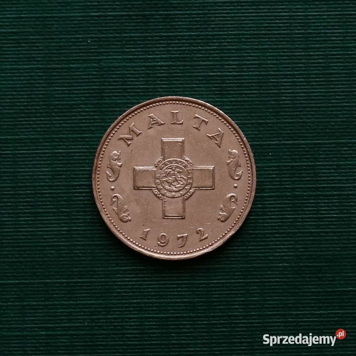 MALTA 1 cent 1972r śląskie Gliwice