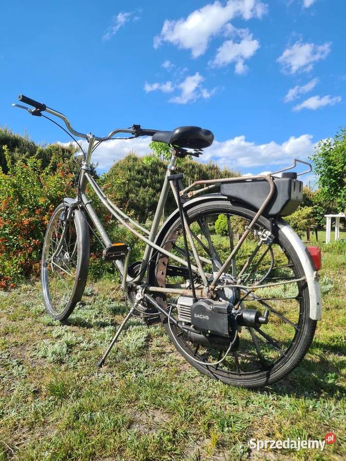 Rower z silnikiem sparta 2t retro vintage Lublin