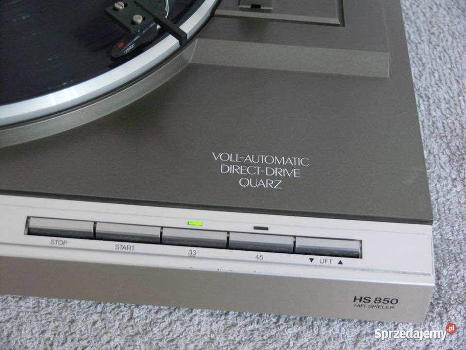 Gramofon Telefunken HS850 Direct Drive automat Jasło