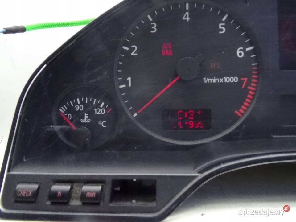 4D0919035AJ AUDI A8 D2 9902 LICZNIK VDO 100 TEST wielkopolskie Przemęt