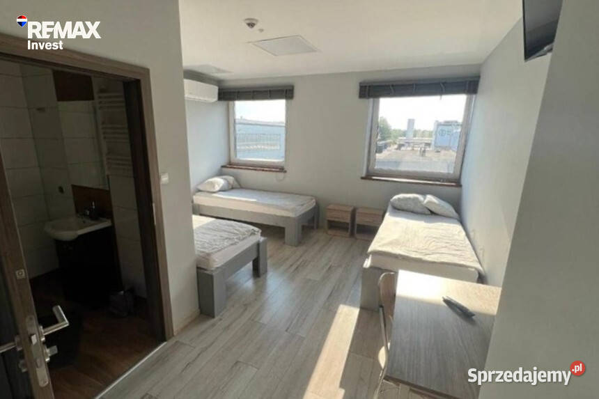 Budynek komercyjny działający hotel pracowniczy Siemianowice Śląskie