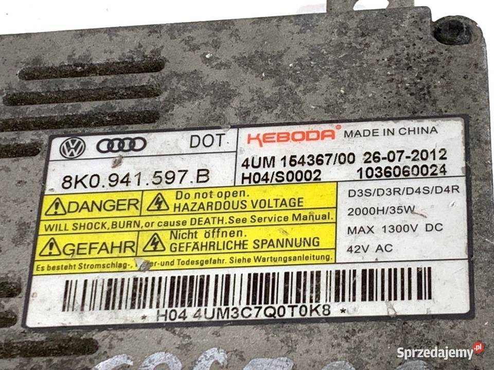 PRZETWORNICA XENON AUDI Q5 8R 8K0941597B 0817