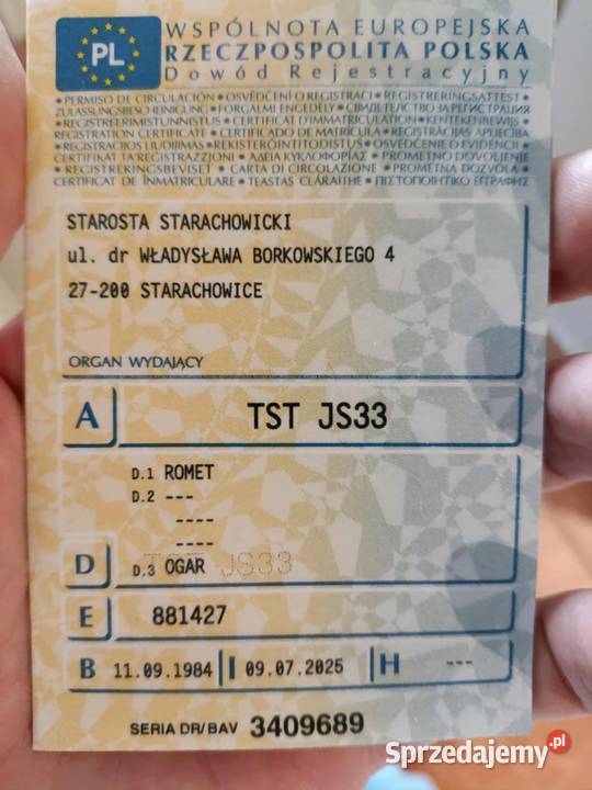 Romet Ogar 200 zarejestrowany opłacony gotowy do Starachowice