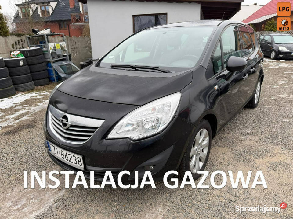 Opel Meriva gaz LPG II 2010 tempomat Zbąszyń