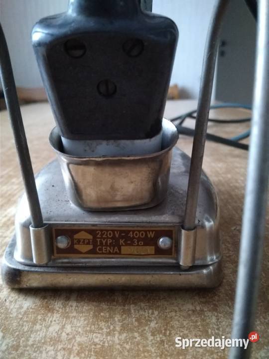 Żelazko elektryczne vintage Rawicz