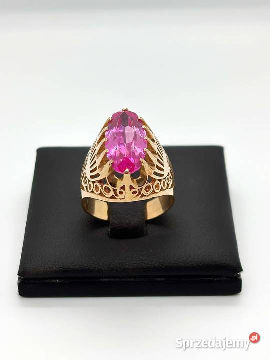 Złoty Pierścionek pr 583 622g Rozmiar 18 Elbląg