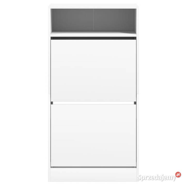 Szafka na buty biała 60x34x116 materiał Warszawa