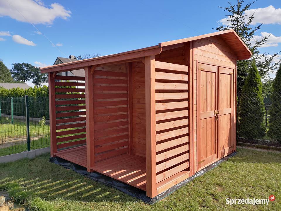 Domek narzędziowy 2 x 3m podwójne drzwi Kalety
