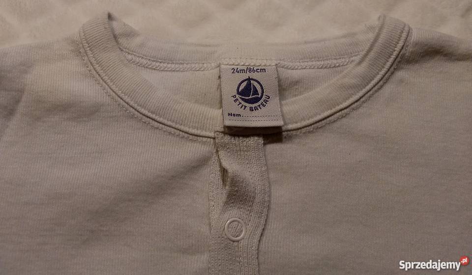 Bluzka chłopięca krótki rękaw Petit Bateau 24m Rogoźnik sprzedam